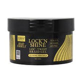 Ebin Braid Formula Lock'n Shine Loc . Twist Braid Gel Extreme Firm Hold 236ml